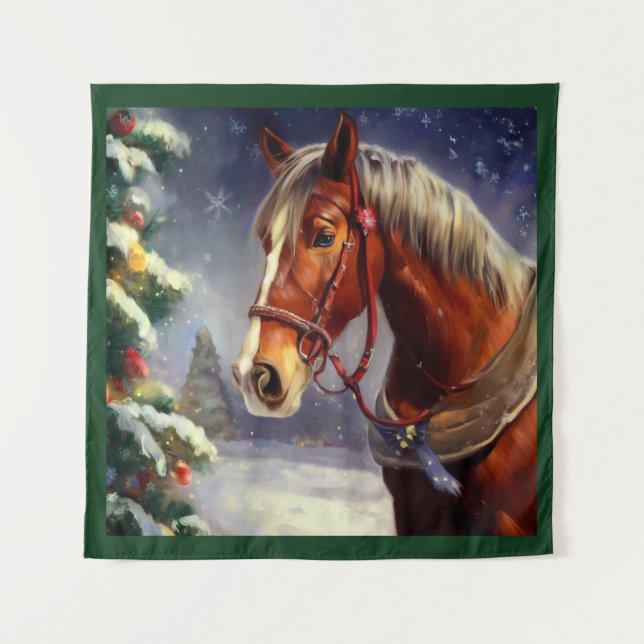 Tapiz Caballo 1 navidades (Anverso)