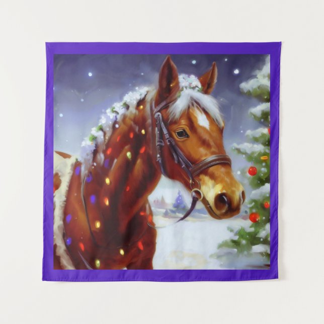 Tapiz Caballo 3 navidades (Anverso)