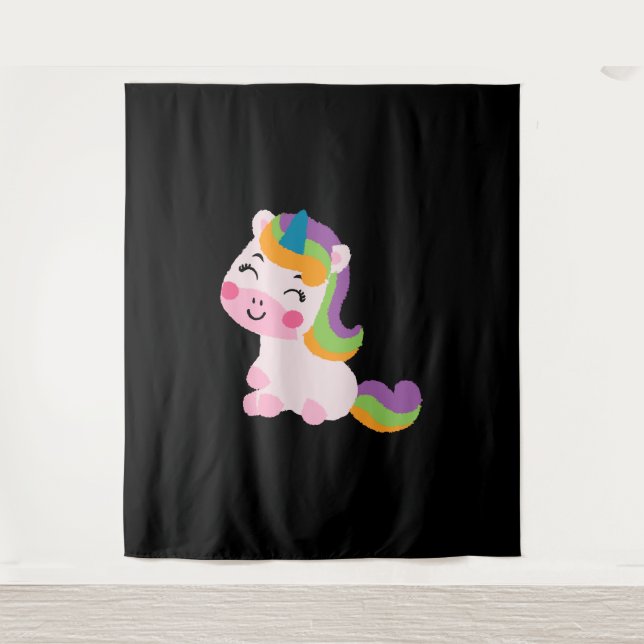 Tapiz Caballo de Unicornio (Anverso)