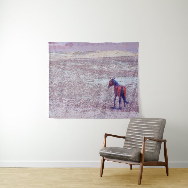Tapiz Caballo desierto P8640 (In situ (horizontal))