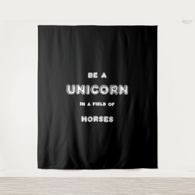 Tapiz Caballos de Unicornio (Anverso)