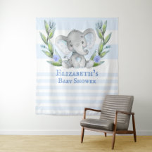 Cabaña de Fotos para Baby Shower de Elefante Adora
