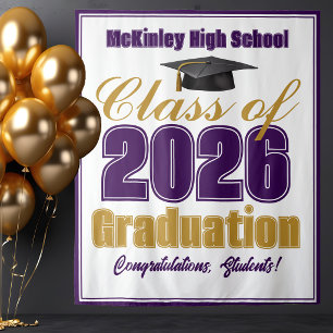 Tapiz Cabina de fotos de graduación de la promoción 2026
