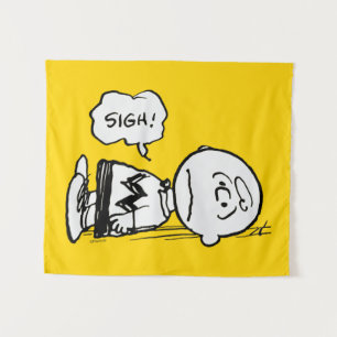 Tapiz Cacahuetes   Charlie Brown ha caído