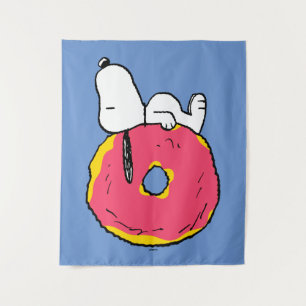 Tapiz Cacahuetes   Donut rosado Snoopy