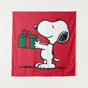 Tapiz Cacahuetes   Entrega de Navidades Snoopy
