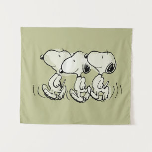 Tapiz Cacahuetes   Escala de Snoopy