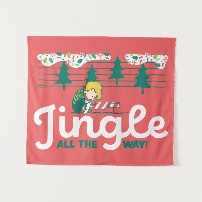 Tapiz Cacahuetes | Jingle All Way (Anverso (horizontal))