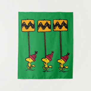 Tapiz Cacahuetes   Marcha del Rótulo Woodstock & Friends