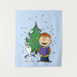 Tapiz Cacahuetes Navidades Caroling