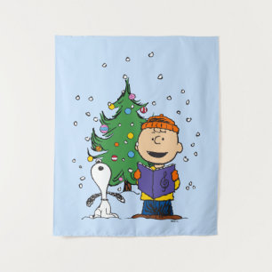 Tapiz Cacahuetes Navidades Caroling