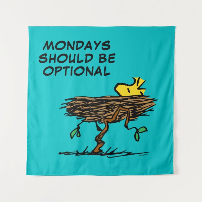 Tapiz Cacahuetes | Secuestro de Woodstock (Anverso)