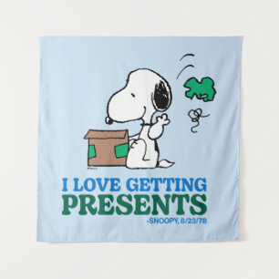 Tapiz Cacahuetes Snoopy Me Encanta Obtener Presencias