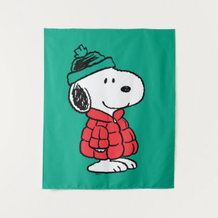 Tapiz Cacahuetes   Snoopy Winter Coat & Gorra