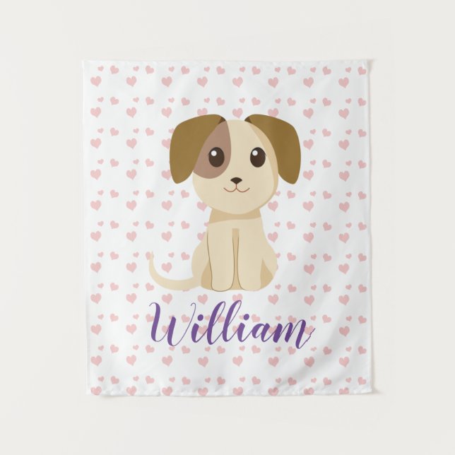 Tapiz Cachorro dulce (Anverso)