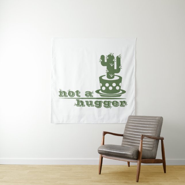 Tapiz Cacti No es gracioso decir (In situ)