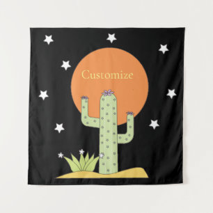 Tapiz Cactus del desierto Sun Thunder_Cove
