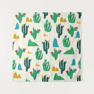 Tapiz Cactus Natural: Arte Popular Sin Maravillas.