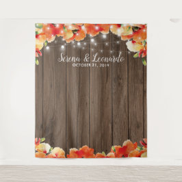 Tapiz Cadena Rusa Enciende La Película De Boda De Disque