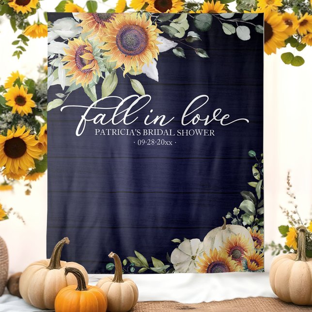 Tapiz Caer Enamorada Sunflowers Bridal Shower Backups (Subido por el creador)