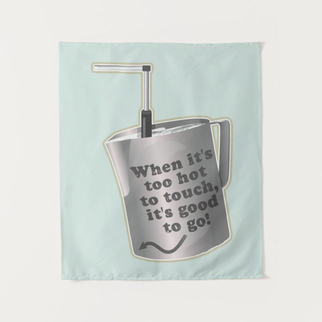 Tapiz Café Barista leche leche caliente jugo (Anverso)