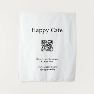 Tapiz Cafe restaurant scan para ver el menú pedir hotel 