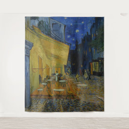 Tapiz Cafe Terrace de noche por Vincent van Gogh
