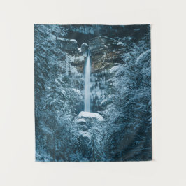 Tapiz Caída de agua mágica Peričnik en Mojstrana, Eslove