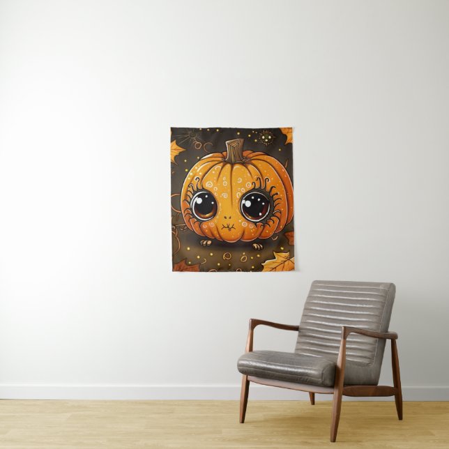 Tapiz Calabaza de Halloween (In situ)