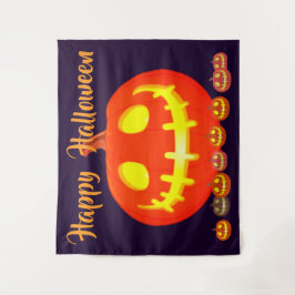 TAPIZ CALABAZA DE HALLOWEEN