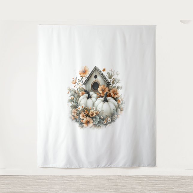 Tapiz Calabaza de la camisas de la casa de aves (Anverso)