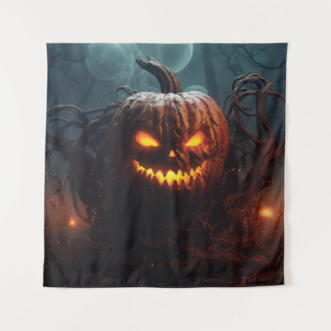 Tapiz Calabaza malvada (Anverso)