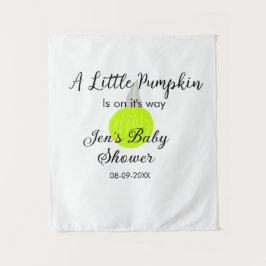 Tapiz Calabaza pequeña de neón verde está en camino