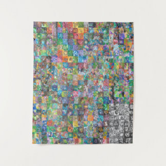 Tapiz Calendario de pintado colorido y único de 2021