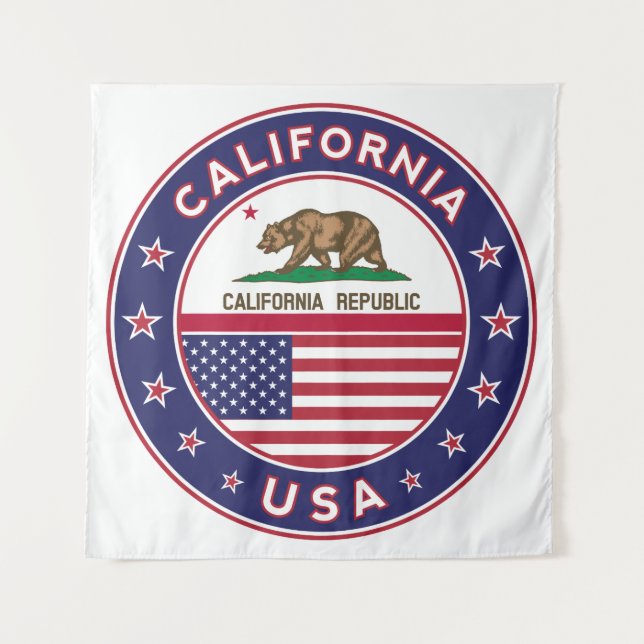 Tapiz California (Anverso)