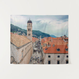 Tapiz Calle principal de Dubrovnik, Croacia
