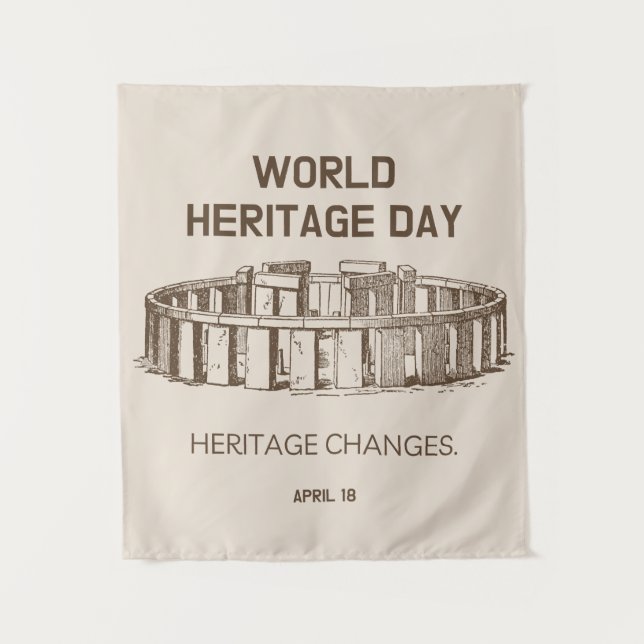 Tapiz Cambios en el Patrimonio Mundial 2023 (Anverso)