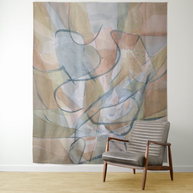 Tapiz Caminante a mano (In situ)