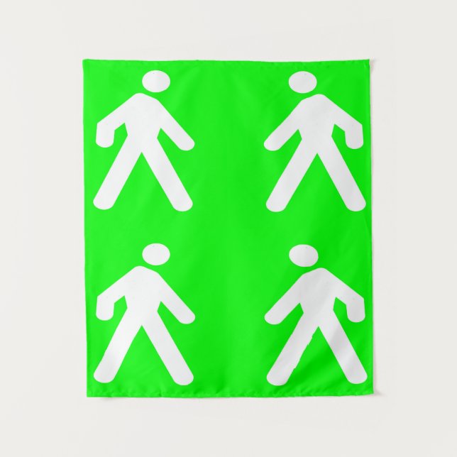 Tapiz Caminar por el verde (Anverso)