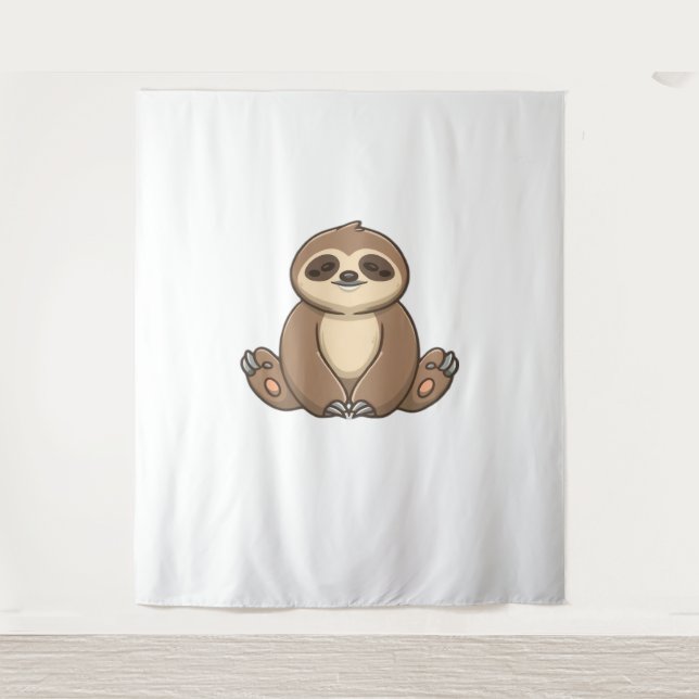Tapiz Camiseta Clásica Sloth (Anverso)
