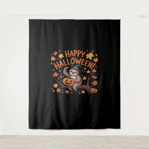 Tapiz Camiseta oversize del día de Halloween de perezoso