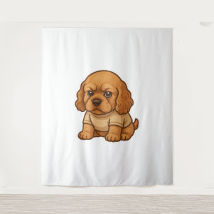 Tapiz Camiseta personalizada regalo divertido perro gruñ