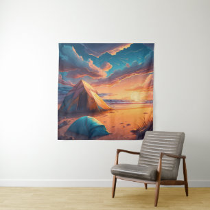 Tapiz Campamento al amanecer