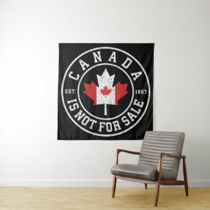 Tapiz Canadá no está a la venta EST. Canadá 1867 orgullo