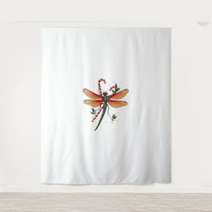 Tapiz Candy Cane Dragonfly