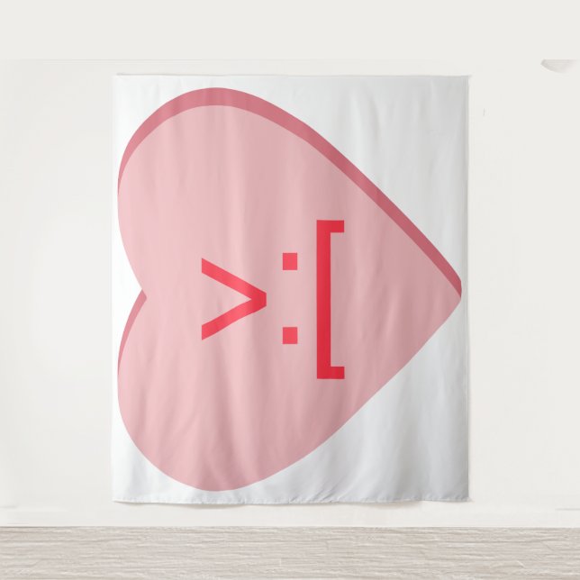 Tapiz Candy Heart - Devil Face (Anverso)