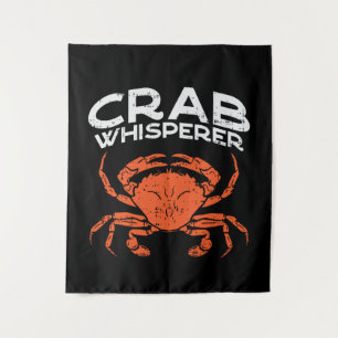 Tapiz Cangrejo Whisperer Vintage Crabbing