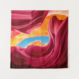 Tapiz Cañonabstracto de Antelope colorido, naturaleza, f