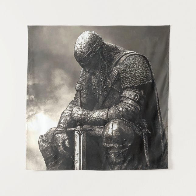 Tapiz Cansado después de la batalla (Anverso)