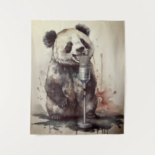 Tapiz Cantante de la Fábrica de Música de Panda Pe